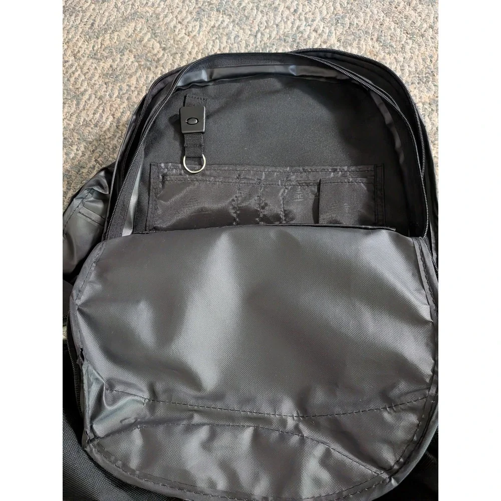 Aerotek Backpack Blue Black Multi-Pocket Laptop School Travel Bag